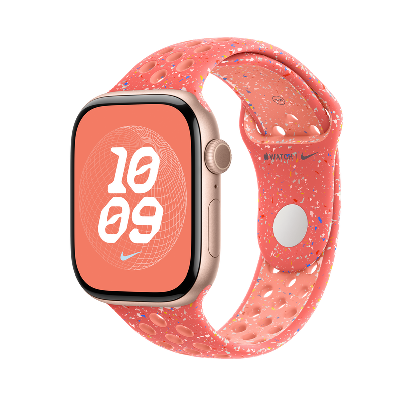 Apple Watch 44/45/46/49mm žhavě oranžový sportovní řemínek Nike - M/L - bonami.click