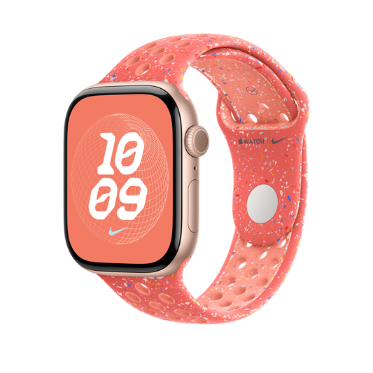 Apple Watch 44/45/46/49mm žhavě oranžový sportovní řemínek Nike - M/L - bonami.click