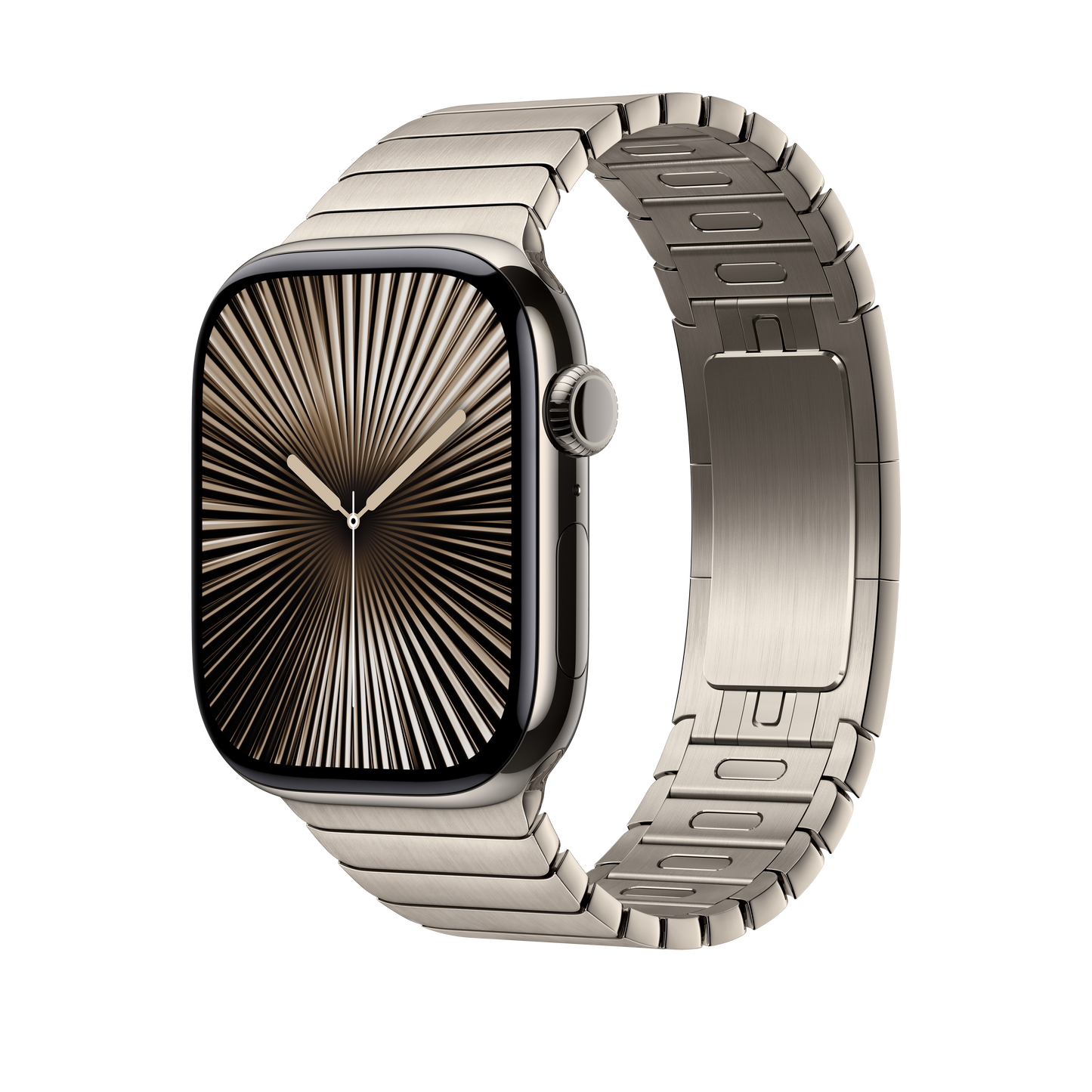 Apple Watch 44/45/46/49mm přírodní článkový tah - bonami.click