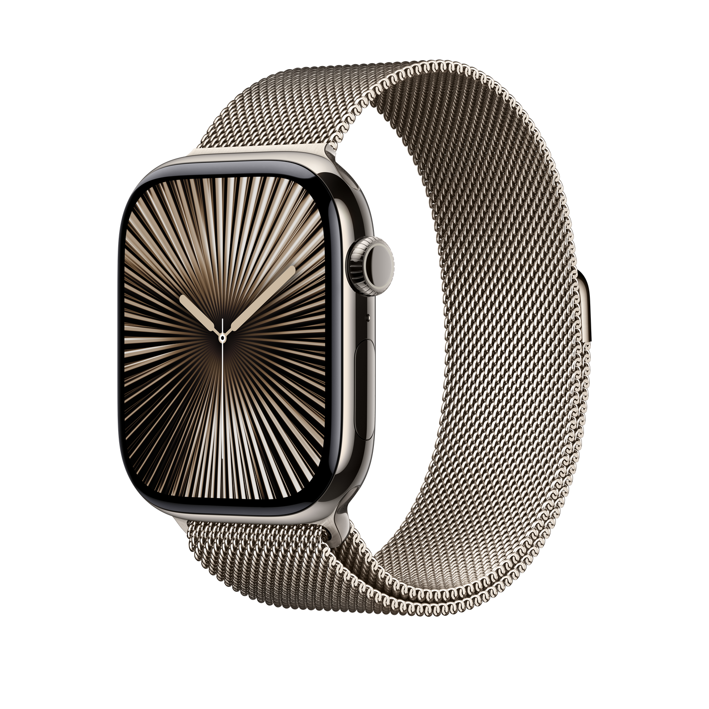 Apple Watch 44/45/46/49mm přírodní milánský tah – M/L - bonami.click