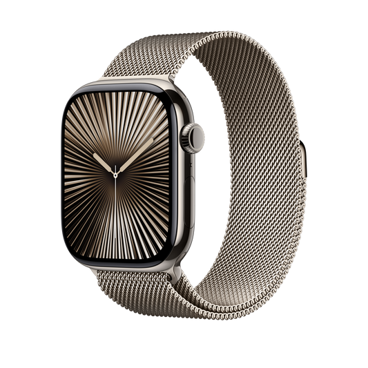 Apple Watch 44/45/46/49mm přírodní milánský tah – M/L - bonami.click