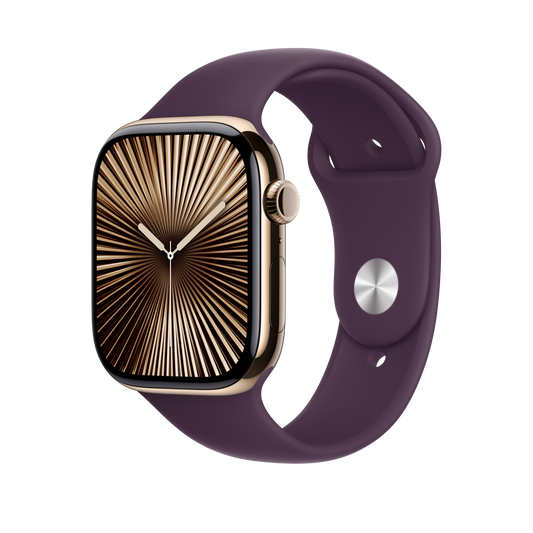 Apple Watch 44/45/46/49mm švestkový sportovní řemínek – M/L - bonami.click