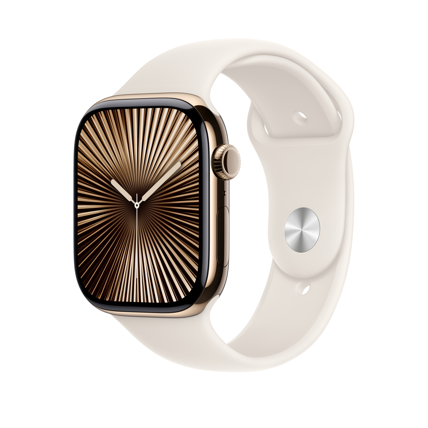 Apple Watch 44/45/46/49mm hvězdně bílý sportovní řemínek – M/L - bonami.click