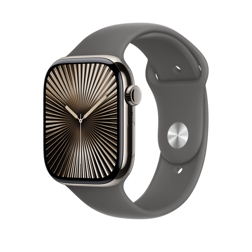 Apple Watch 44/45/46/49mm skálově šedý sportovní řemínek – M/L - bonami.click