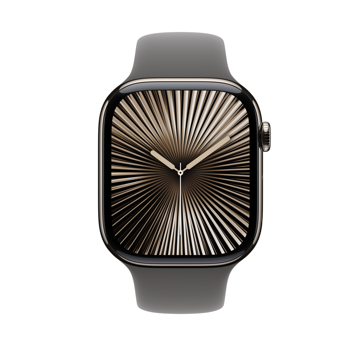 Apple Watch 44/45/46/49mm skálově šedý sportovní řemínek – S/M - bonami.click