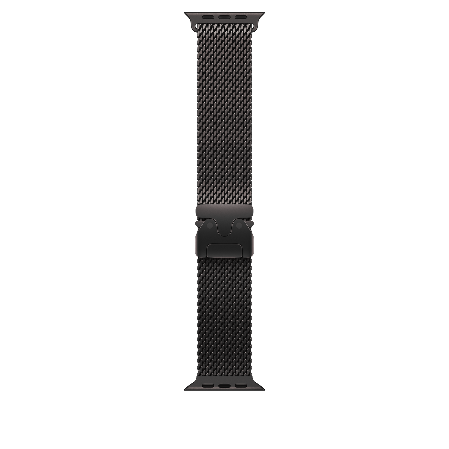 Apple Watch 44/45/46/49mm milánský tah z černého titanu – střední - bonami.click