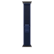 Apple Watch 44/45/46/49mm modrý Trailový tah - M/L – provedení z černého titanu - bonami.click
