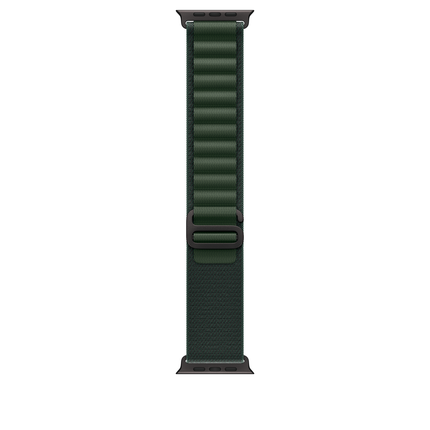 Apple Watch 44/45/46/49mm tmavě zelený Alpský tah – malý – provedení z černého titanu - bonami.click