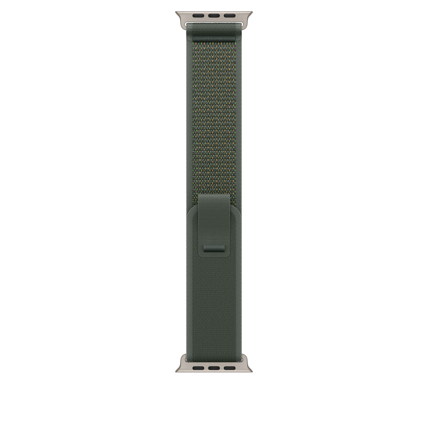 Apple Watch 44/45/46/49mm zelený Trailový tah – M/L – provedení z přírodního titanu - bonami.click