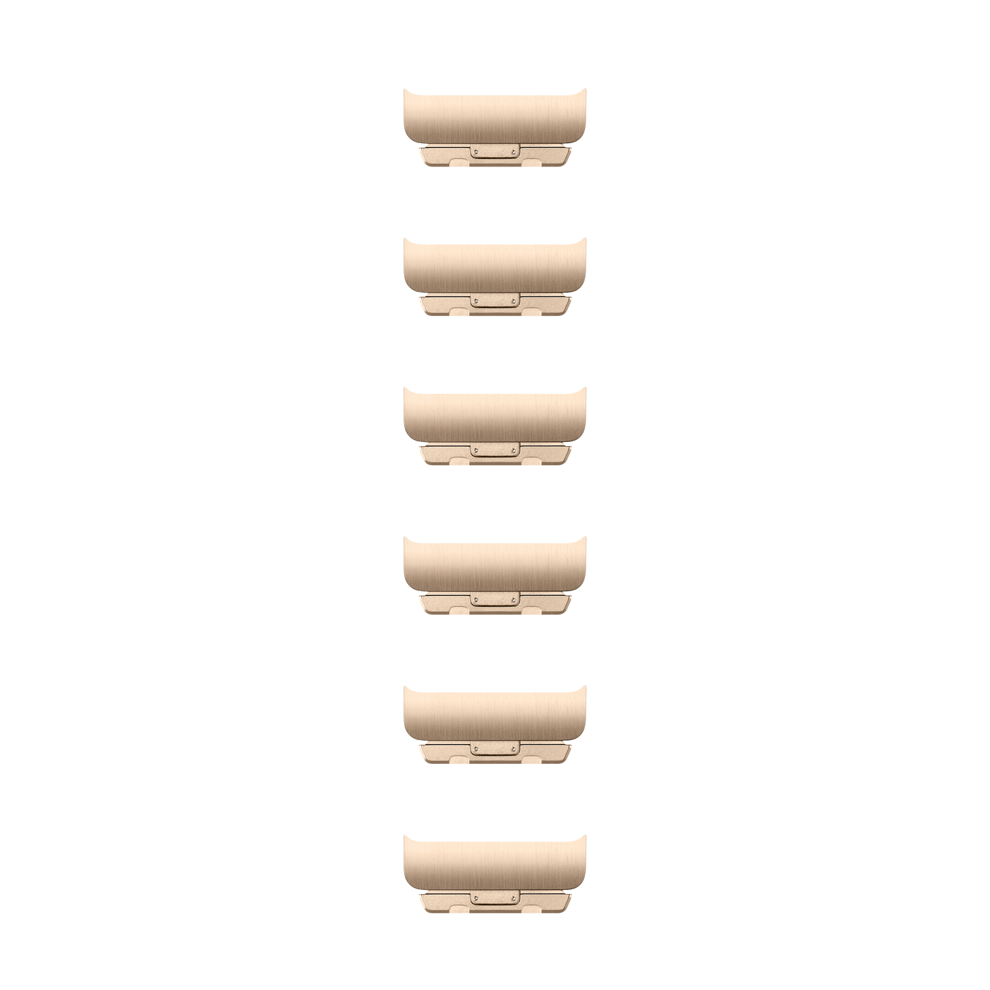 Apple Watch 44/45/46/49mm sada zlatého článkového tahu - bonami.click