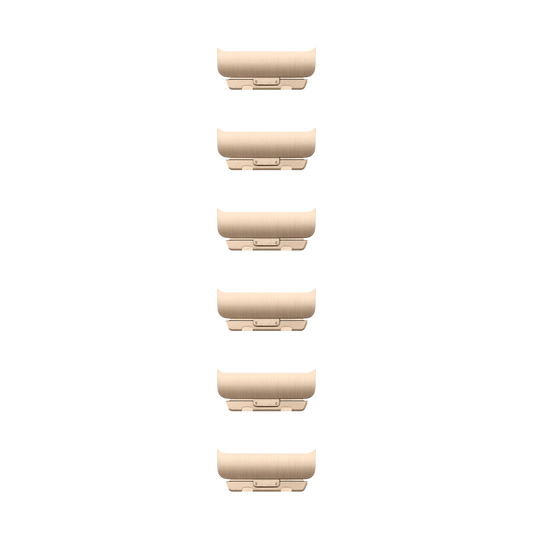 Apple Watch 44/45/46/49mm sada zlatého článkového tahu - bonami.click