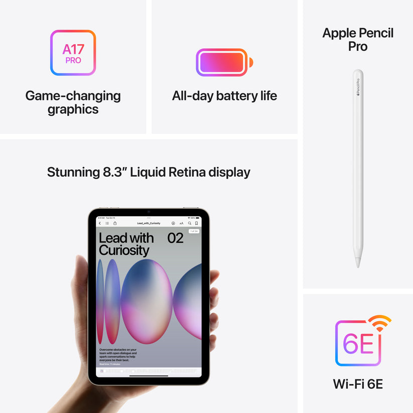 Apple iPad mini Wi-Fi 128GB - vesmírně šedý (otevřený) - bonami.click