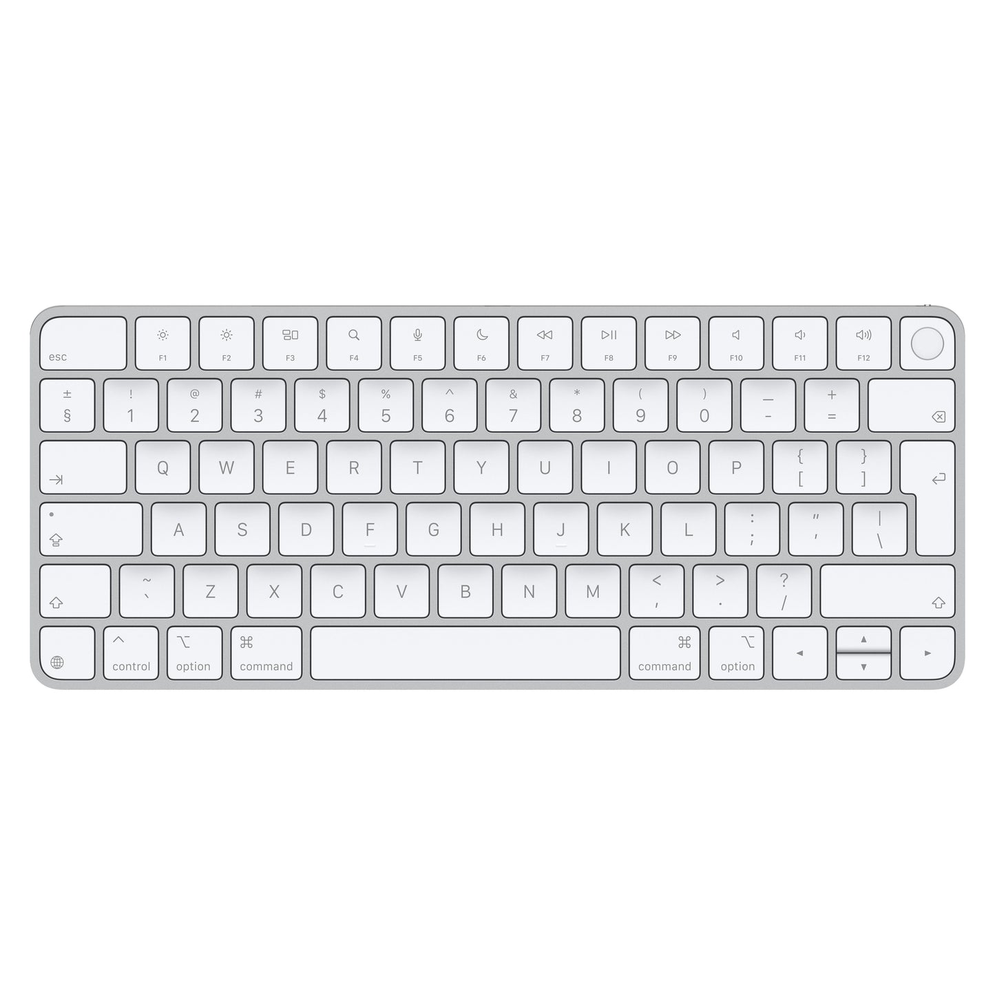 Apple Magic Keyboard s Touch ID pro Macy s čipem Apple – anglický (mezinárodní) - bonami.click