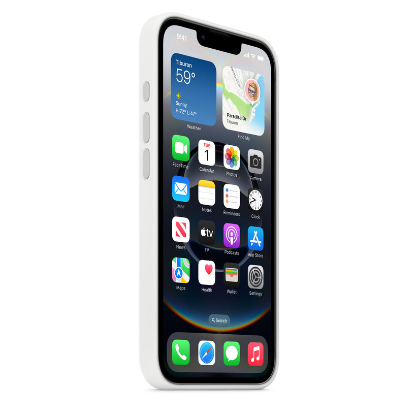 Apple silikonový kryt na iPhone 16e – bílý - bonami.click