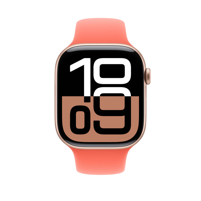 Apple 44/45/46/49 mm mandarinkový sportovní řemínek – M/L - bonami.click