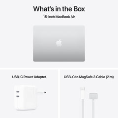 MacBook Air 15,3", Apple M4 10jádrové CPU, 10jádrové GPU, 16GB, 512GB SSD, CZ - stříbrný - bonami.click