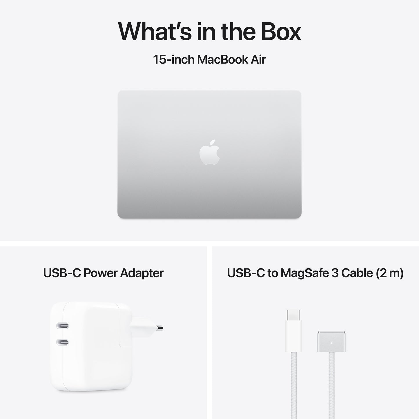 MacBook Air 15,3", Apple M4 10jádrové CPU, 10jádrové GPU, 24GB, 512GB SSD, CZ - stříbrný (otevřený) - bonami.click