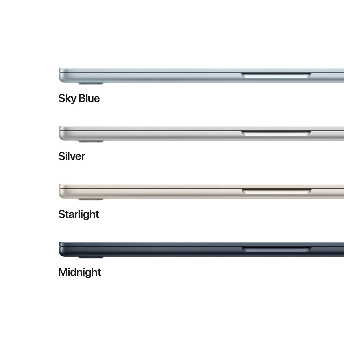 MacBook Air 15,3", Apple M4 10jádrové CPU, 10jádrové GPU, 16GB, 256GB SSD, CZ - blankytně modrý (otevřený) - bonami.click