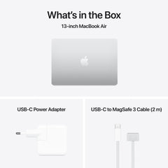 MacBook Air 13,6", Apple M4 10jádrové CPU, 8jádrové GPU, 16GB, 256GB SSD, CZ - stříbrný - bonami.click