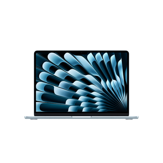 MacBook Air 13,6", Apple M4 10jádrové CPU, 8jádrové GPU, 16GB, 256GB SSD, CZ - blankytně modrý - bonami.click