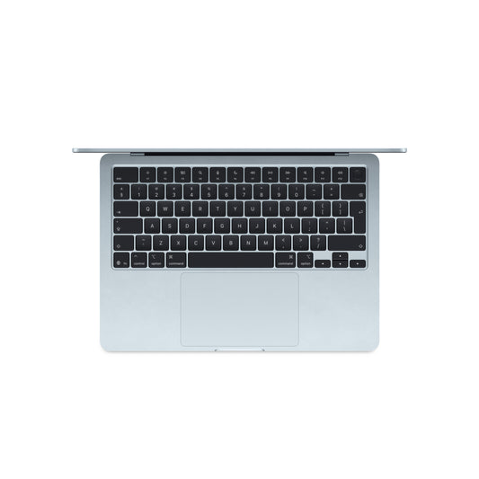 MacBook Air 13,6", Apple M4 10jádrové CPU, 8jádrové GPU, 16GB, 256GB SSD, CZ - blankytně modrý - bonami.click