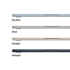 MacBook Air 13,6", Apple M4 10jádrové CPU, 8jádrové GPU, 16GB, 256GB SSD, CZ - hvězdně bílý - bonami.click