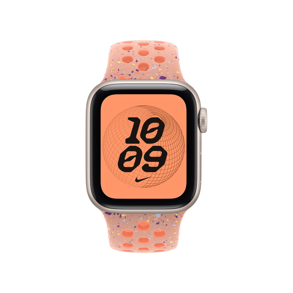 Řemínek pro Apple Watch 38/40/41 mm Apple Alpenglow Pink sportovní Nike – S/M - bonami.click