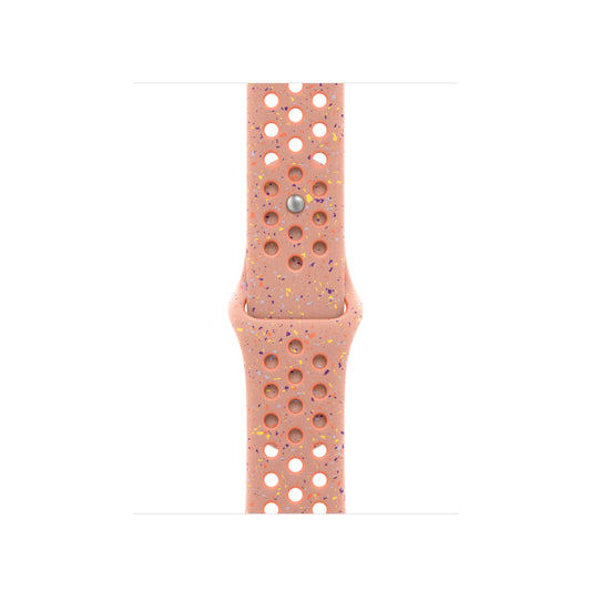 Řemínek pro Apple Watch 38/40/41 mm Apple Alpenglow Pink sportovní Nike – S/M - bonami.click