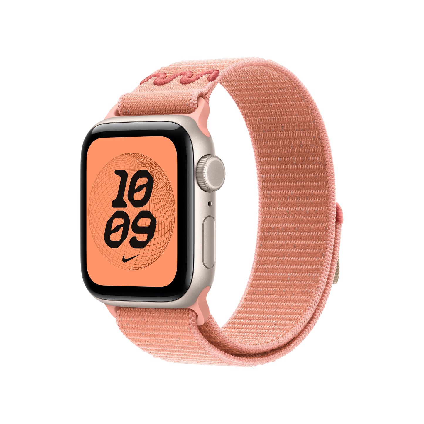 Řemínek pro Apple Watch 38/40/41 mm Apple Alpenglow Pink provlékací sportovní Nike - bonami.click