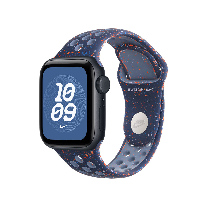 Řemínek pro Apple Watch 38/40/41 mm Apple Blue Ribbon sportovní Nike - S/M - bonami.click