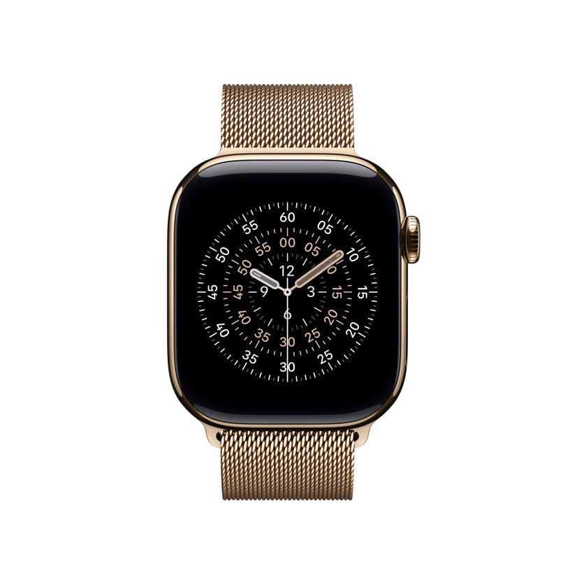 Řemínek pro Apple Watch 38/40/41 mm Apple zlatý milánský tah - bonami.click