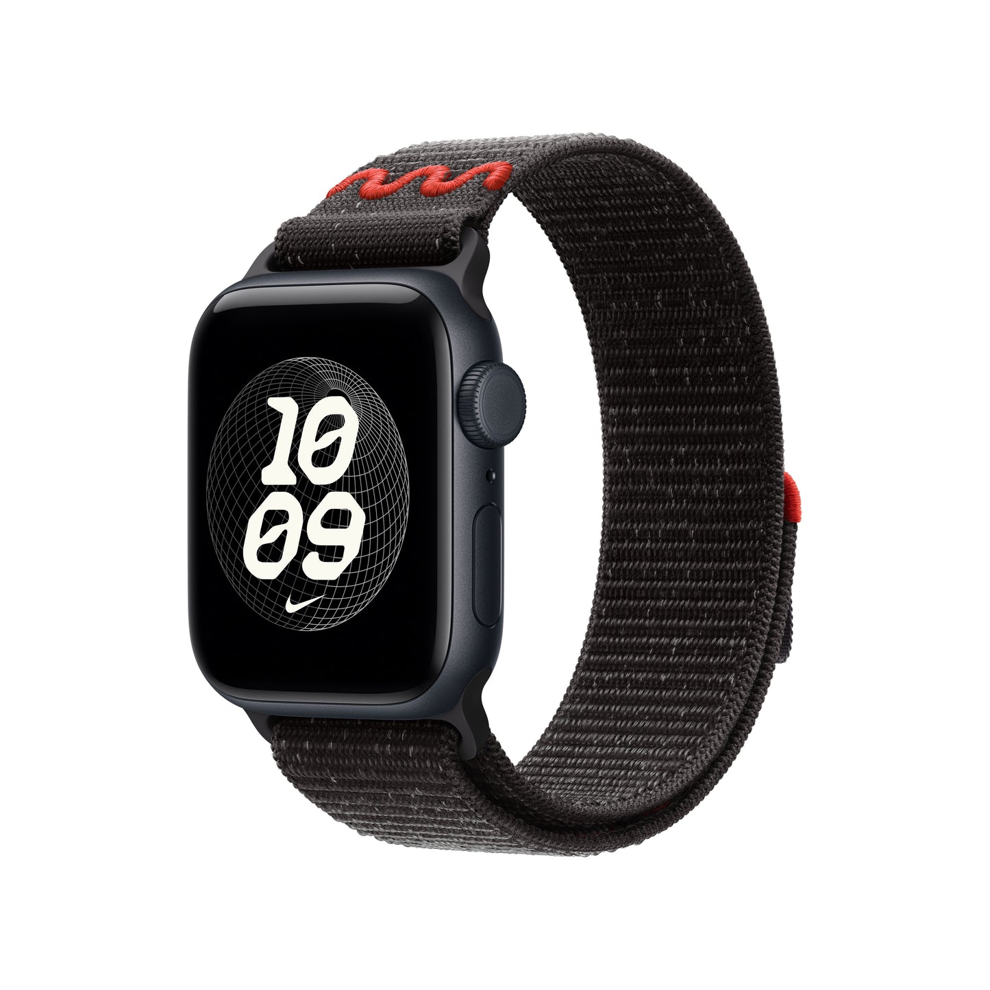 Řemínek pro Apple Watch 38/40/41 mm Apple Midnight Black provlékací sportovní Nike - bonami.click