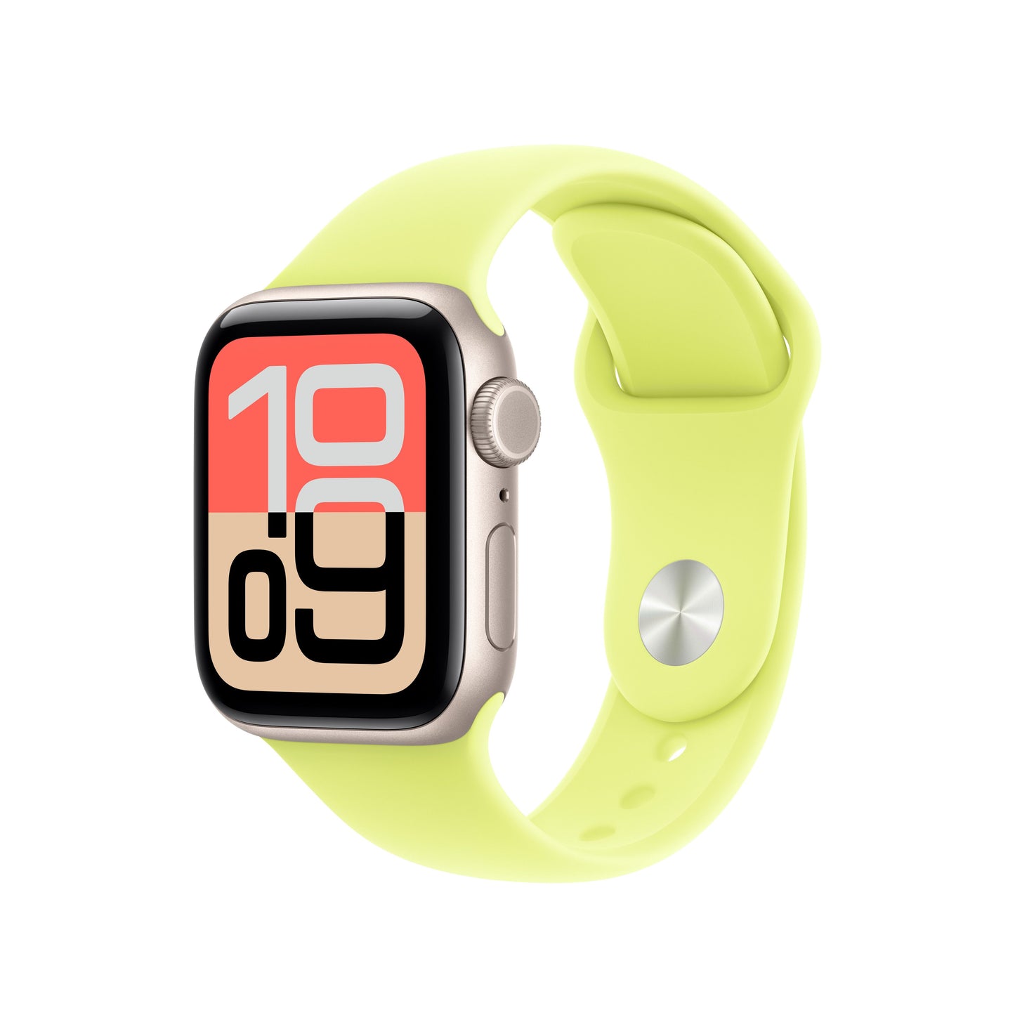 Řemínek pro Apple Watch 38/40/41 mm Apple neonově žlutý sportovní - M/L - bonami.click