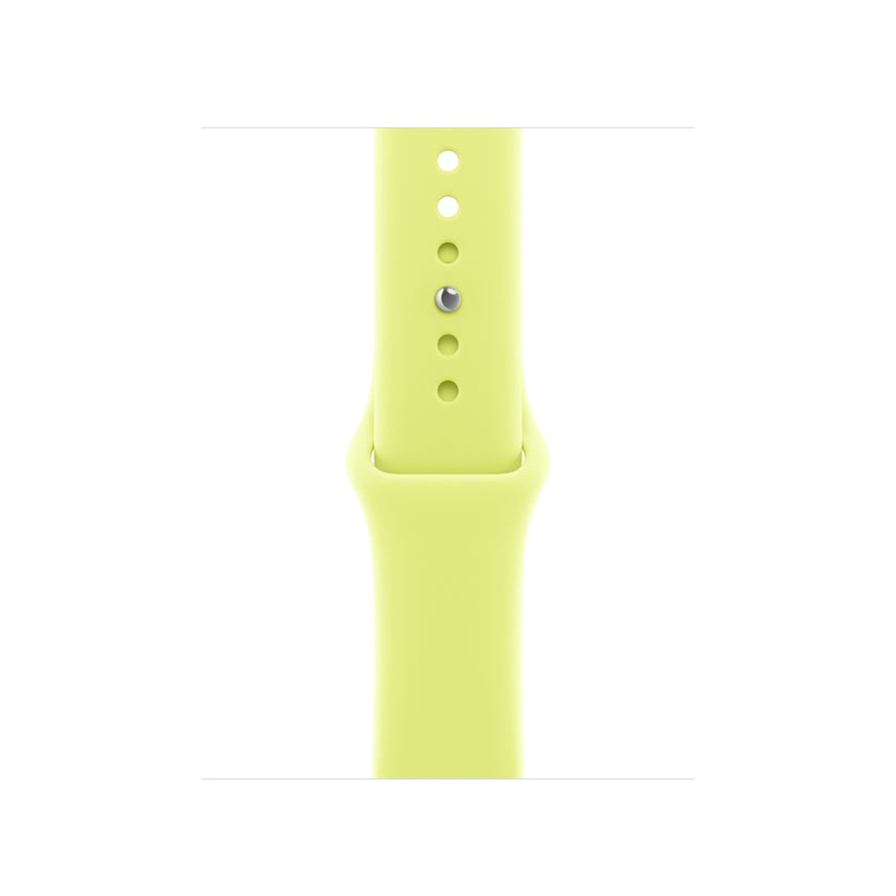 Řemínek pro Apple Watch 38/40/41 mm Apple neonově žlutý sportovní - S/M - bonami.click