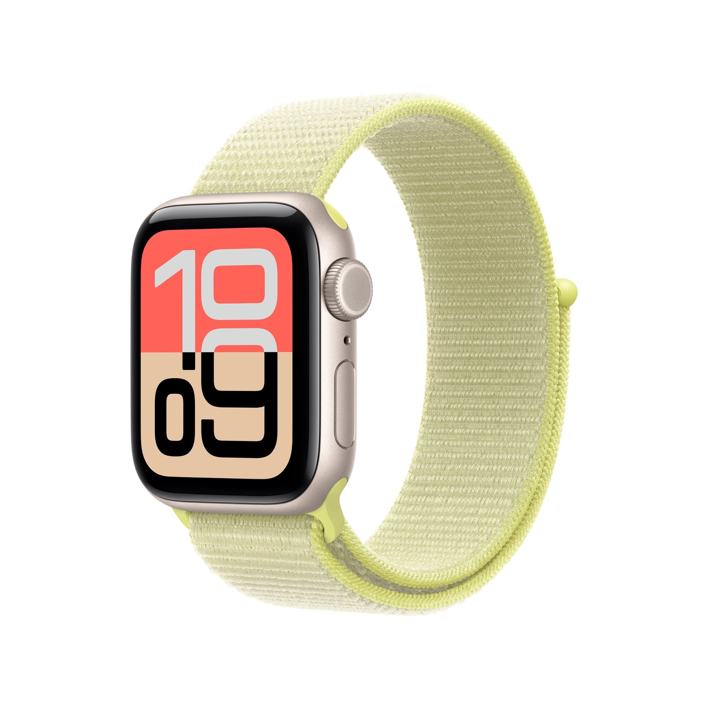 Řemínek pro Apple Watch 38/40/41 mm Apple neonově žlutý provlékací sportovní - bonami.click