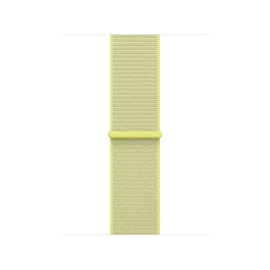Řemínek pro Apple Watch 38/40/41 mm Apple neonově žlutý provlékací sportovní - bonami.click