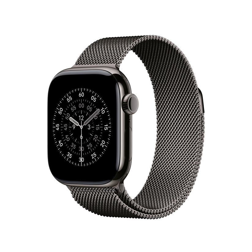 Řemínek pro Apple Watch 38/40/41 mm Apple břidlicově šedý milánský tah - bonami.click