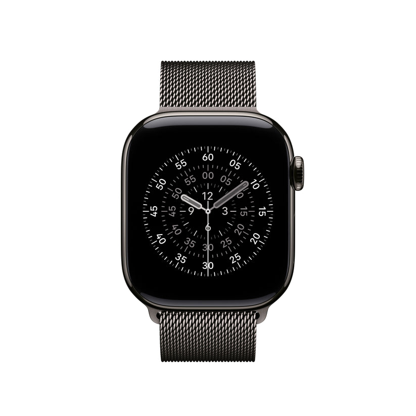 Řemínek pro Apple Watch 38/40/41 mm Apple břidlicově šedý milánský tah - bonami.click