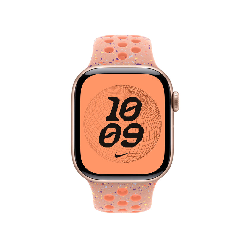 Řemínek pro Apple Watch 38/40/41/42 mm Apple Alpenglow Pink sportovní Nike - M/L - bonami.click
