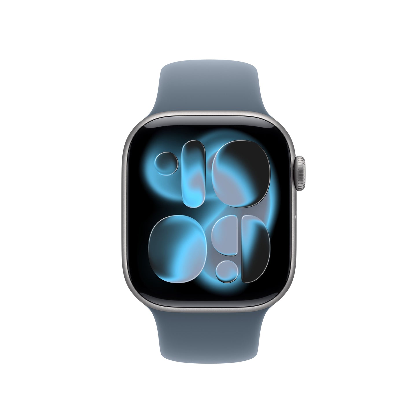 Řemínek pro Apple Watch 38/40/41/42 mm Apple ocelově modrý sportovní - M/L - bonami.click