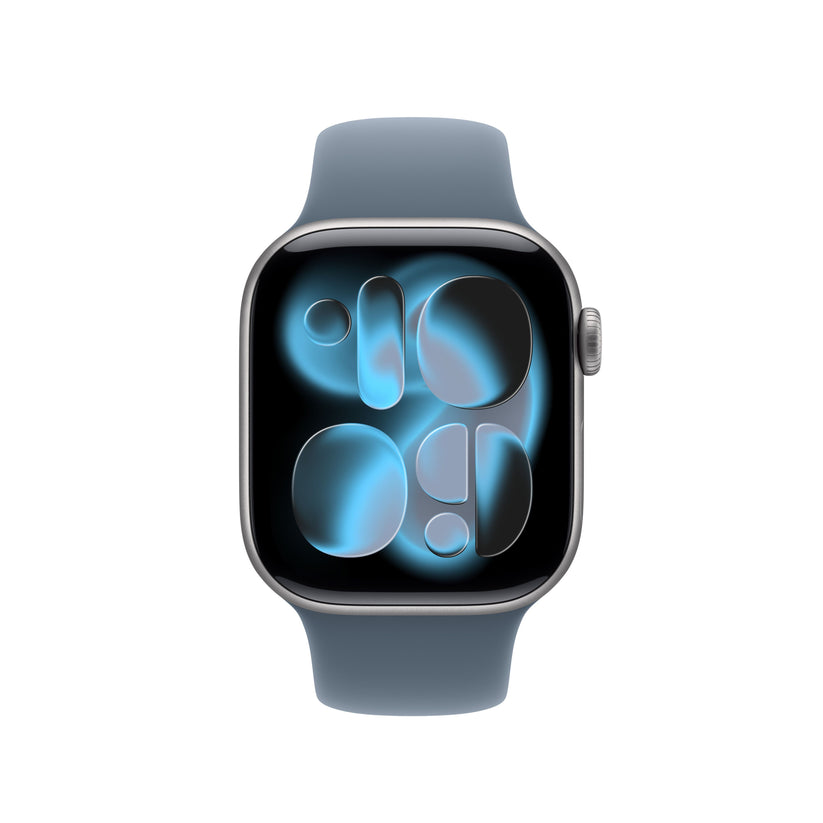Řemínek pro Apple Watch 38/40/41/42 mm Apple ocelově modrý sportovní - M/L - bonami.click