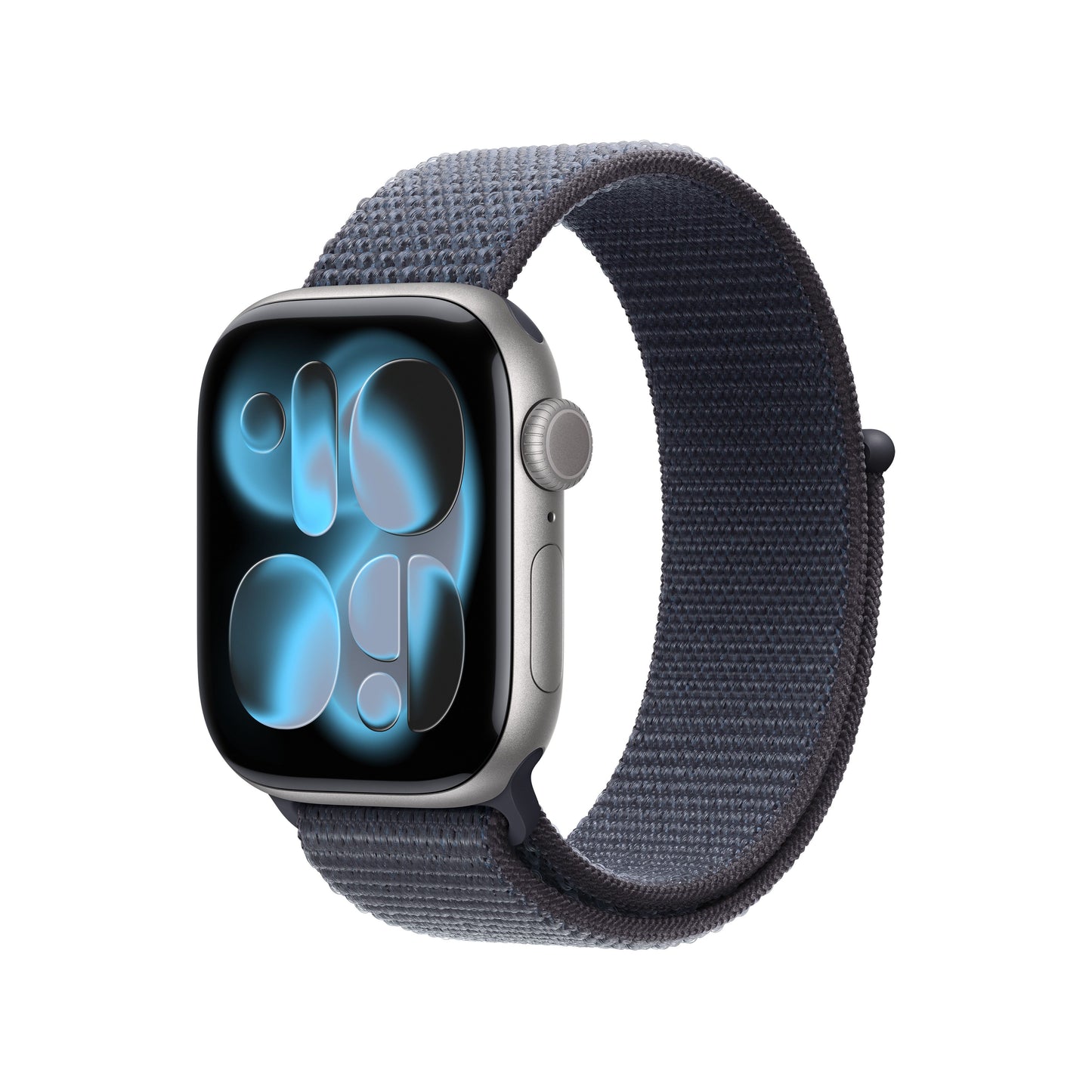 Řemínek pro Apple Watch 38/40/41/42 mm Apple ocelově modrý provlékací sportovní - bonami.click