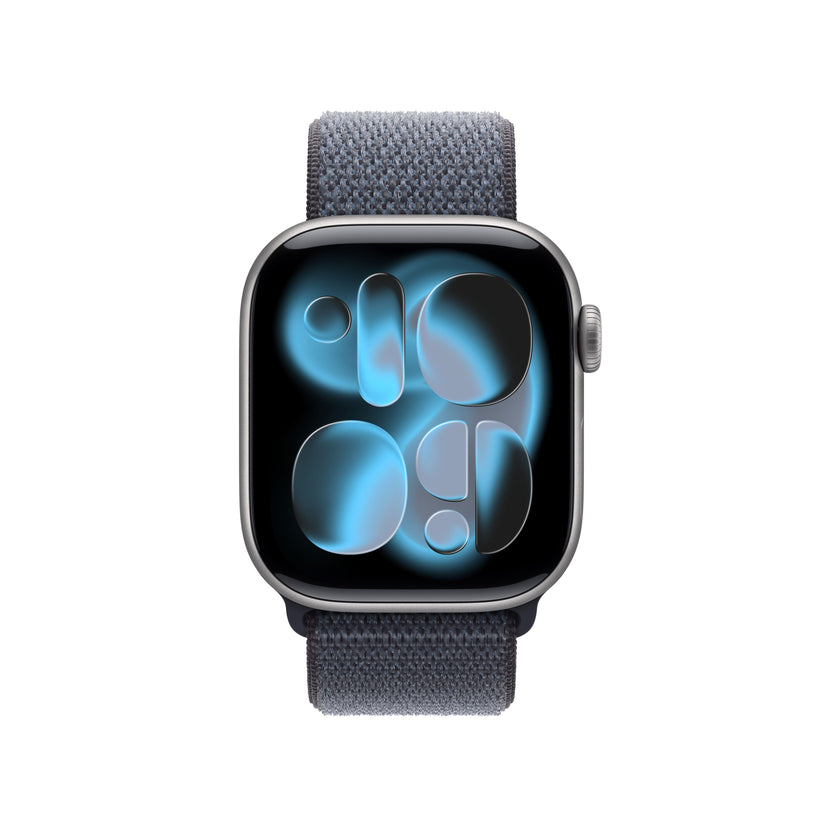 Řemínek pro Apple Watch 38/40/41/42 mm Apple ocelově modrý provlékací sportovní - bonami.click