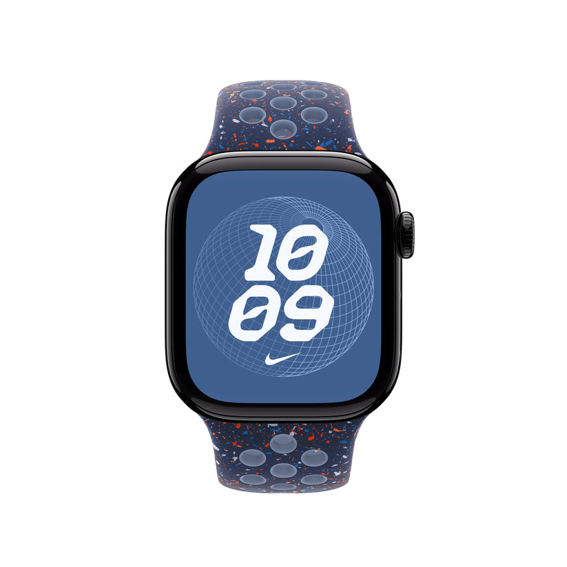 Řemínek pro Apple Watch 38/40/41/42 mm Apple Blue Ribbon sportovní Nike - M/L - bonami.click