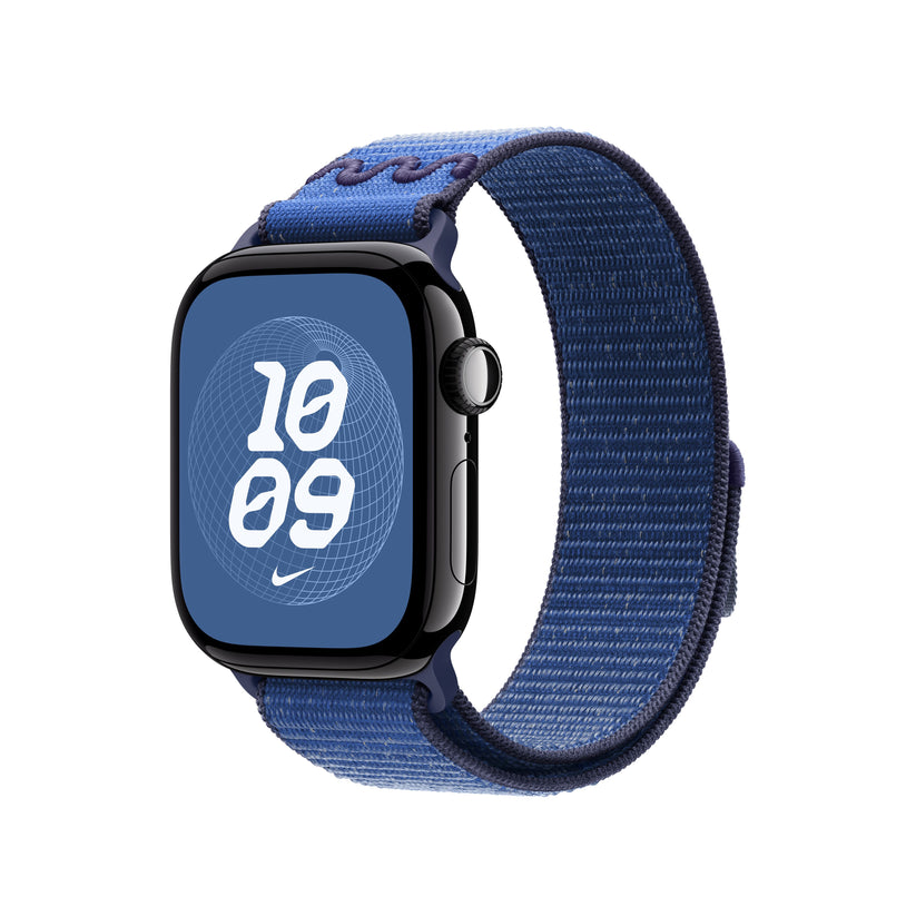 Řemínek pro Apple Watch 38/40/41/42 mm Apple Blue Ribbon provlékací sportovní Nike - bonami.click