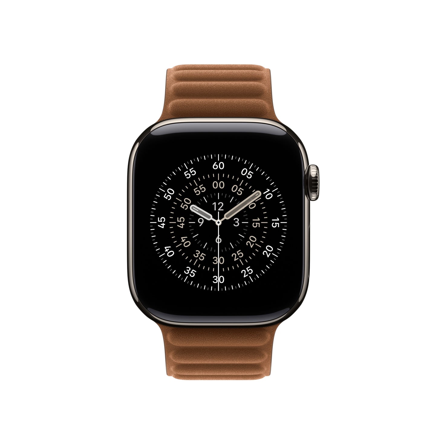 Řemínek pro Apple Watch 38/40/41/42 mm Apple karamelový magnetický tah - S/M - bonami.click