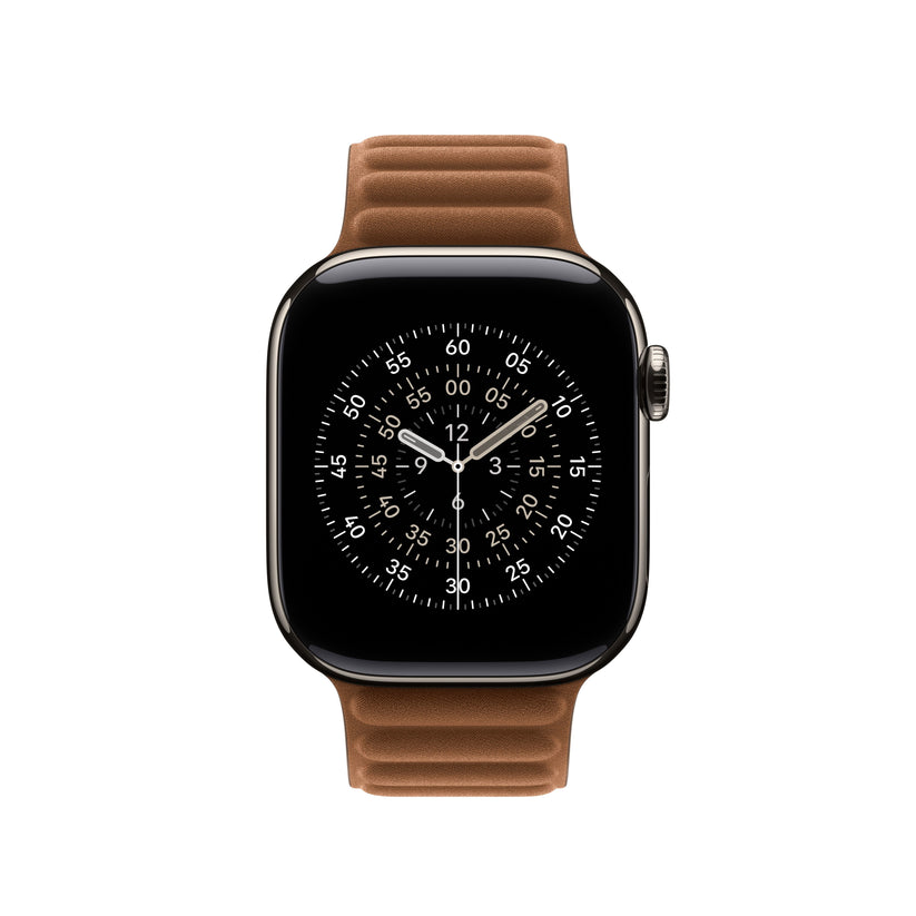 Řemínek pro Apple Watch 38/40/41/42 mm Apple karamelový magnetický tah - S/M - bonami.click
