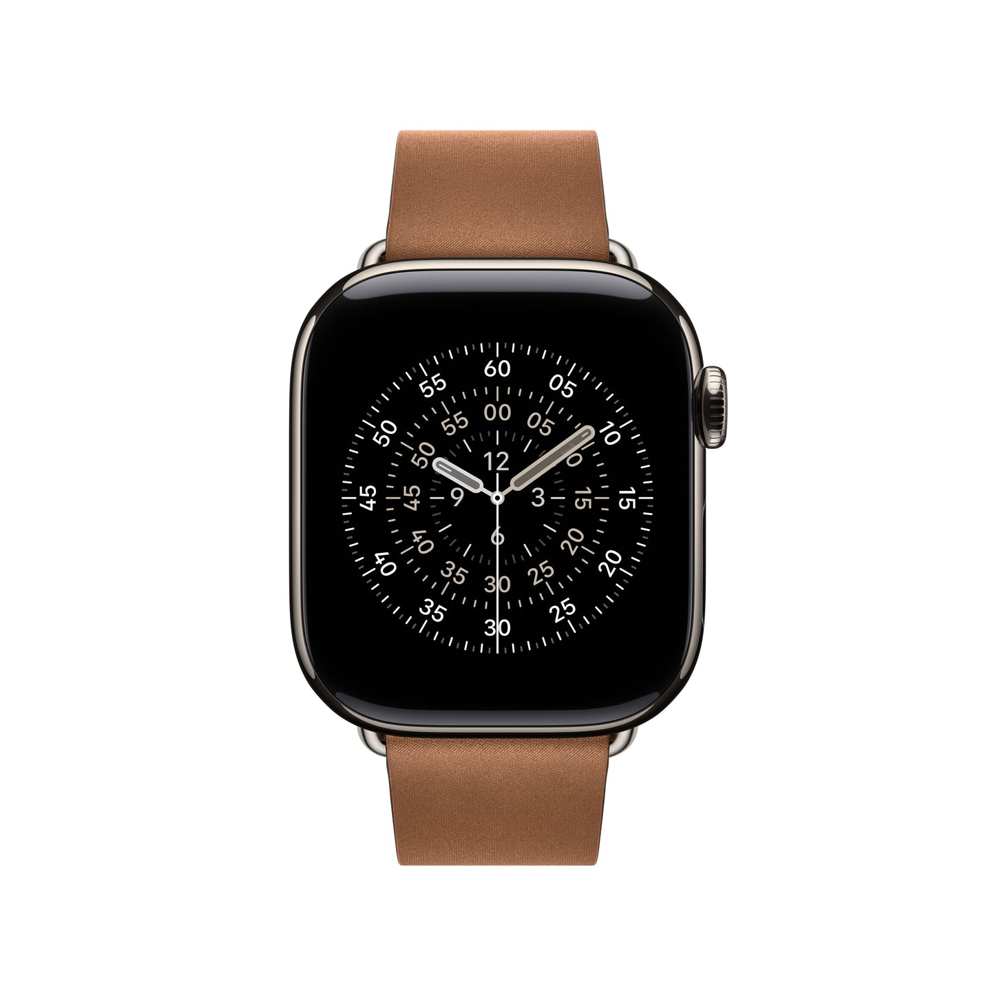 Řemínek pro Apple Watch 38/40/41/42 mm Apple karamelový s moderní přezkou - velký - bonami.click