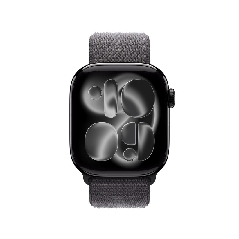 Řemínek pro Apple Watch 38/40/41/42 mm Apple tmavě šedý provlékací sportovní - bonami.click