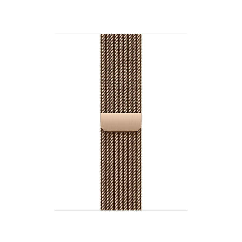 Řemínek pro Apple Watch 38/40/41/42 mm Apple zlatý milánský tah - bonami.click
